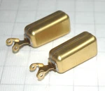 1957-71 Mopar Brass Float Set Carter Afb/avs 4 Barrel Carburetors New 2PC. Price: $20.75.