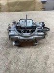 Carter Afb Carburetor - # 9625SA 625CFM D2 Electric Choke Used. Price: $150.00.