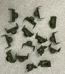 1963-65 Corvete Coupe Upper & Rear Door Window Channel Push Clip SET/16PC-NEW. Price: $17.65.