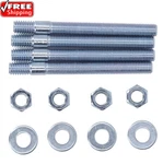 Carburetor Studs Kit, Chazcool 3.5IN Set Metal Normal New. Price: $15.63.