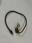 12" Copper 1/4" Mpt Pol Propane Lpg Extension Regulator Npt Used. Price: $16.99.