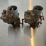 Set Vintage Zenith One Barrel Carburetor ER4-15 Model Untested For Parts. Price: $220.00.