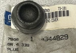 1956-64 Corvette Rear End Drain Plug Nos/new Gm #344829-CAST Iron. Price: $24.95.