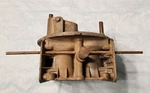 Holley 1855-1 Carb Body B9TE-9510-L 4 Bbl Main & Choke Flap For Parts Only. Price: $20.00.
