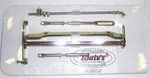 Carburetor Linkage Rod Kit 1961-66 Ford 390 406 427 X 2V New. Price: $89.95.