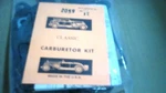 Afla Carburetor Kit For- Rochester- Models 4G-4GC 1954-1956 Olds New. Price: $79.99.