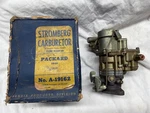 Vintage 1940 Packard 1800 Type BXOV-26 Stromberg Carburetor Nos #A-19162 New. Price: $385.00.