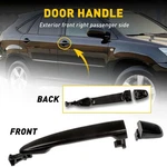 Black Right Front Outsid Handle Door For Toyota Sienna 04-10 Tacoma 69211AE010 New. Price: $19.47.