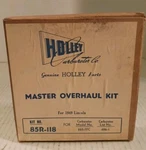 Nos Holley 85R-118 1949 Lincoln Carb Rebuild Kit 885-FFC. New. Price: $75.00.