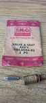 58 Ford B8A-9564-B1 Carb Valve & Seat-nos New. Price: $9.95.