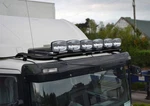 Black Roof Bar + Leds Spot Lamps For Volvo FH4 Low Standard Sleeper 2013-2021 New. Price: $3332.26.