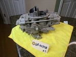 Vintage Holley 4-BARREL Carburetor 6R 4237 Good Core Moves Freely 327 400 Gm. Price: $85.00.