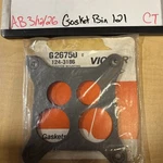 Victor G26750 Carburetor Mounting GASKET-4BBL Nos (same Fel-pro 60301) New. Price: $12.60.