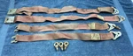 61 62 63 Oldsmobile Starfire 88 98 Original Rare Accessory Brown Line Seat Belts Used. Price: $249.95.