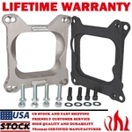 Carburetor Adapter 4BBL Kit Quadrajet Q-jet Spread Bore Square Aluminum 1932 New. Price: $22.99.