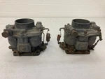 1955-1965 Porsche 356 A/b/c Zenith 32 Ndix Dvg Carburetors P02R P02L Date 3/63 Used. Price: $540.00.
