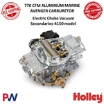 Holley 770 Cfm Street Avenger Carburetor Electric Choke Vacuum Secondaries -4150 New. Price: $824.99.