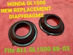 All Years Honda Goldwing GL1500 New Slide Diaphragms- Guaranteed FIT-2 Pack. Price: $100.00.