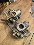 Pair Hitachi HMB46W Flat Top Carburetor For Datsun Nissan 240Z 260Z. Price: $150.00.
