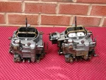 57 58 Plymouth Fury Dual Quad X 4 Carter Wcfb Carburetors 2631S 2632SA. Price: $2000.00.