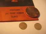 1955-63 Pontiac Rochester Barrel Carburetor Pump Brass Screen Gm 7001604 Nos New. Price: $7.95.