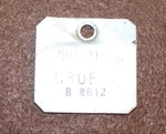 1968 Ford Torino Ranchero Mercury Comet Orig 390 2V C6 Carburetor Id Tag C8OF-U Used. Price: $89.00.