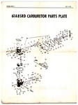 Original 1952 Zenith Carburetor Model 61A8SRD Instruction Sheet Used. Price: $6.75.