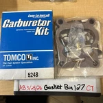 Tomco Carburetor Kit 5248, Sealed Components, Vintage Nos New. Price: $13.50.