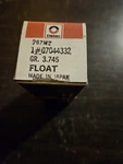 Nos Delco 7044332 Carburetor Float For 75-87 Chevrolet/olds/buick New. Price: $13.00.