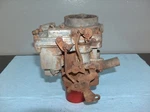 1957-1959 Pontiac Gm 3X2 Tri Power Rochester Deuce Carburetor Center Used. Price: $145.00.