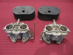 Solex 40 P11-4 Carburettors Porsche 356 912 With Knecht FL7096/3 Filters Used. Price: $1199.00.