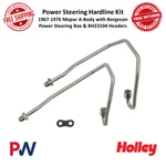 Holley Mopar A-body Power Steering Hardline Kit 6 An Female Nickel Plated, Steel New. Price: $147.95.