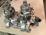 Ford Mercury Dual Intake & Two Eck 9510 Carbs- List 1074 Used. Price: $1395.00.